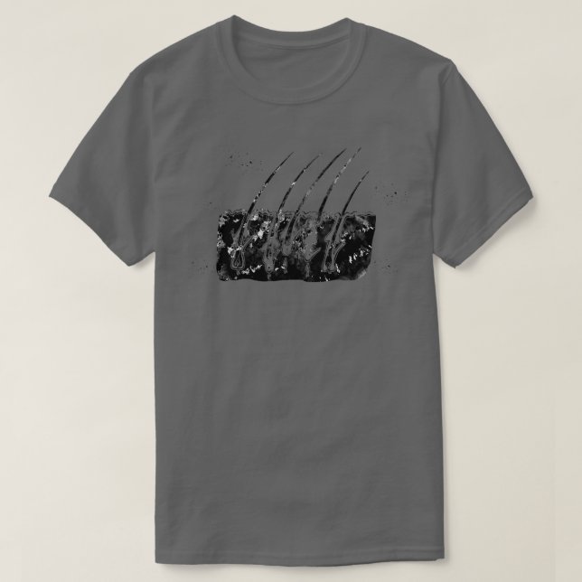 Camiseta Palcos de crescimento do cabelo 2 (Frente do Design)