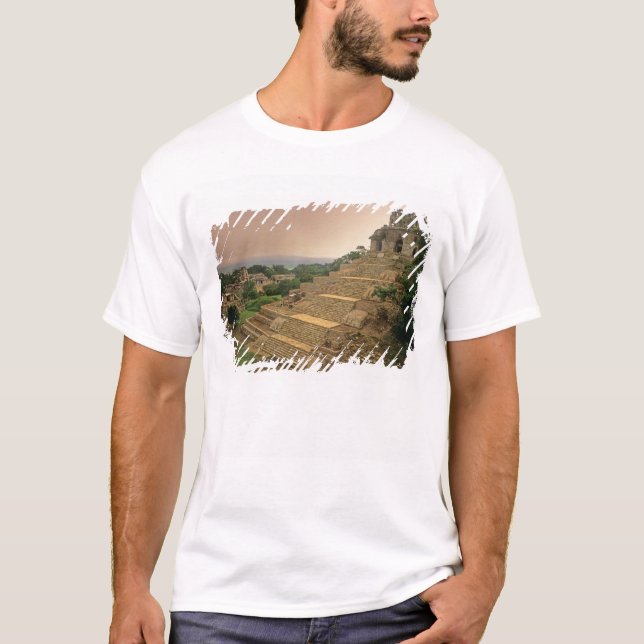 Camiseta Palenque, Chiapas, México, Maia (Frente)