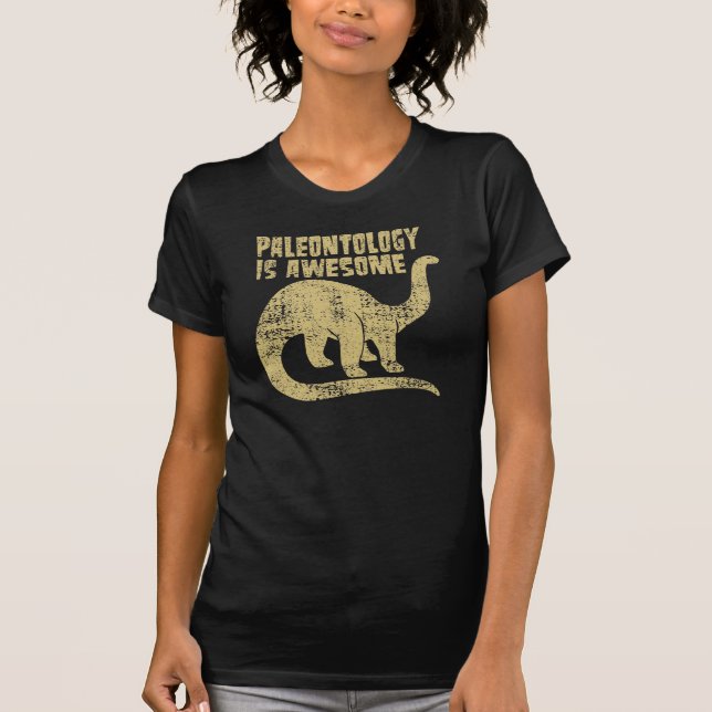 Camiseta Paleontologia É Incrível (Frente)