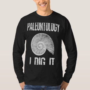 Camiseta Paleontologia Eu O Canto Humor Fóssil De Caça