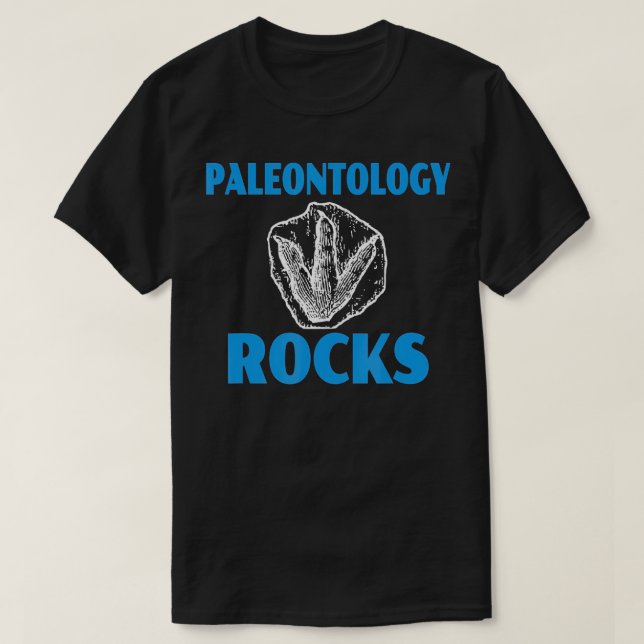 Camiseta Paleontologia Rocca Dinossauro Fóssil Ciência Fóss (Frente do Design)