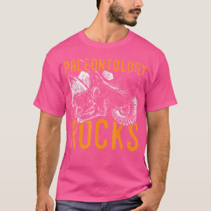 Camiseta Paleontologia Rochas Diversão Paleontologia