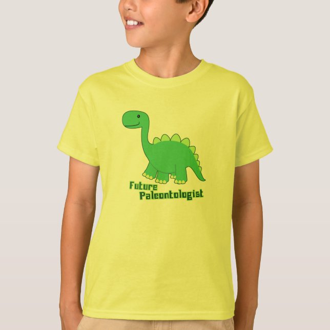 Camiseta Paleontologist futuro (Frente)