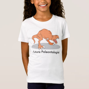 Camiseta Paleontologist futuro com dinossauro de T-Rex