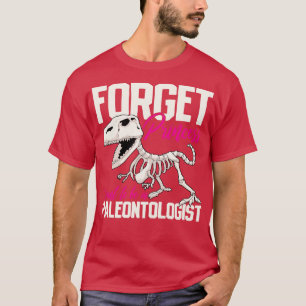 Camiseta Paleontólogo Dinossaur Skeleton