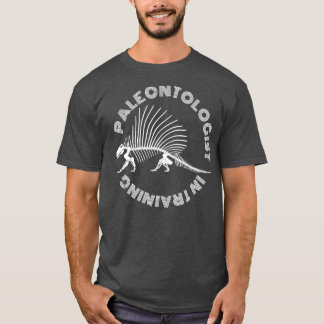 Camiseta Paleontólogo no Treinamento Dimetrodon