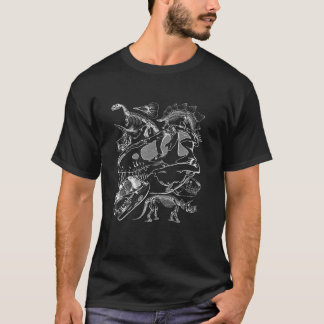 Camiseta Paleontólogos Dinossauros ossos dinossauros amante