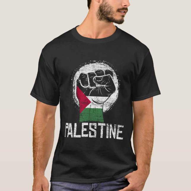 Camiseta Palestina Fist (Frente)