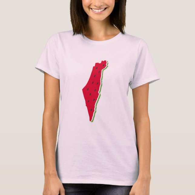Camiseta Palestina Freedom Melon Tee (Frente)