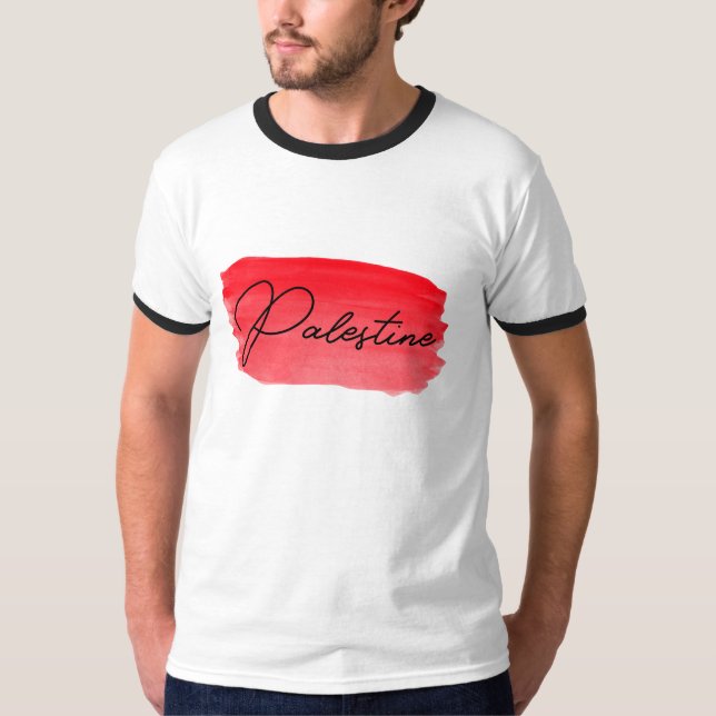 Camiseta Palestina Gaza Livre (Frente)
