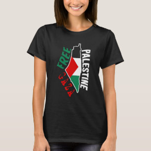 Camiseta Palestina Liberdade Palestina Liberdade Salvar Pal
