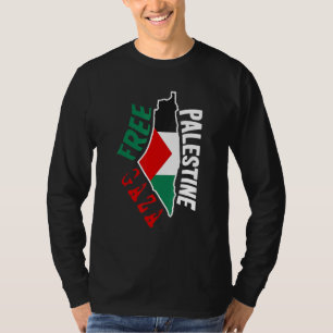 Camiseta Palestina Liberdade Palestina Liberdade Salvar Pal
