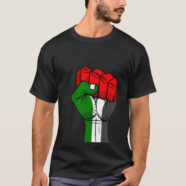 Camiseta Palestina livre (Frente)