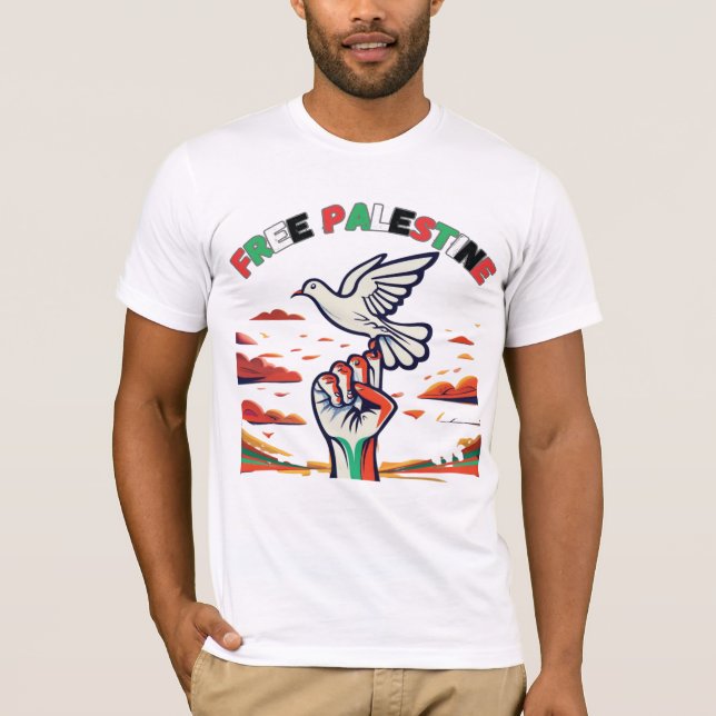 Camiseta "Palestina Livre" (Frente)