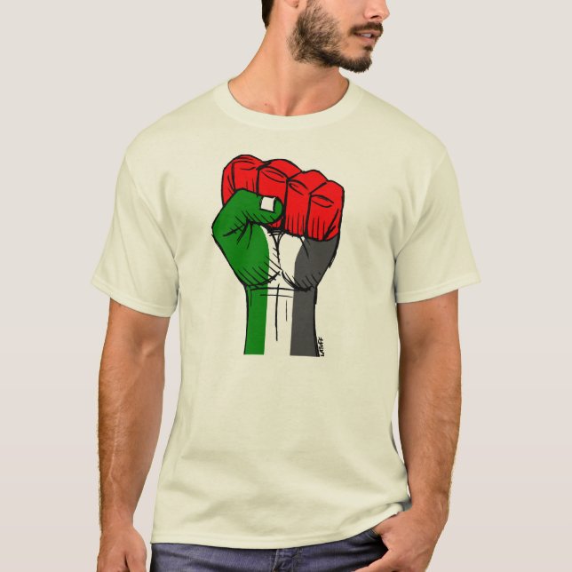 Camiseta Palestina livre (Frente)