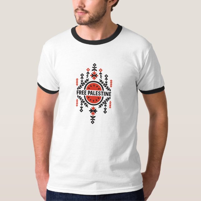 Camiseta Palestina Livre (Frente)