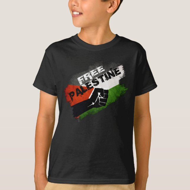Camiseta Palestina livre (Frente)