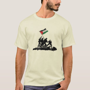 Camiseta Palestina livre - Gaza / Plante uma bandeira