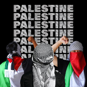 Camiseta Palestina Livre no Design do Xale Palestino  Gaza