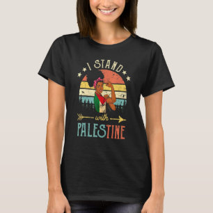 Camiseta Palestina Livre Para Homens Ou Mulheres Eu Sou De