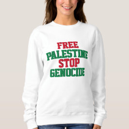 Camiseta Palestina livre pára o genocídio
