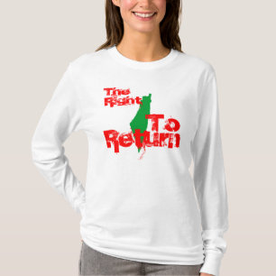 Camiseta Palestina: O direito de retornar