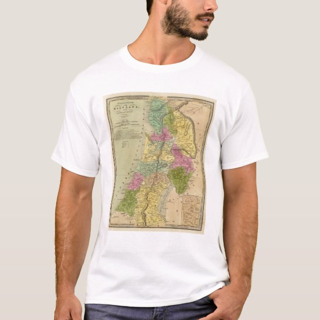 Camiseta Palestina, ou a Terra Santa (Frente)