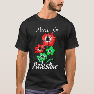 Camiseta Palestina: Paz para o Nacionalismo Palestino