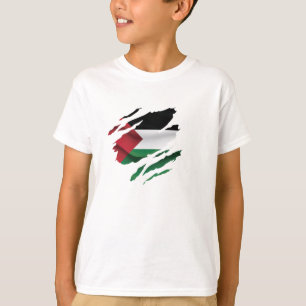 Camiseta Palestina rasgou o Travesseiro decorativo C da ban