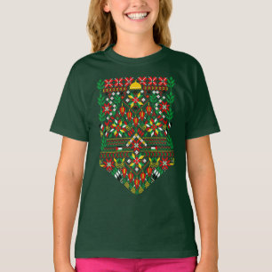 Camiseta Palestina Tatreez Embroderia Tradicional