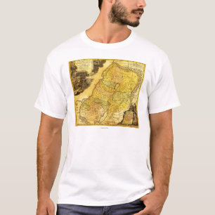 Camiseta PalestinaMapaPanorâmicoPalestina 2
