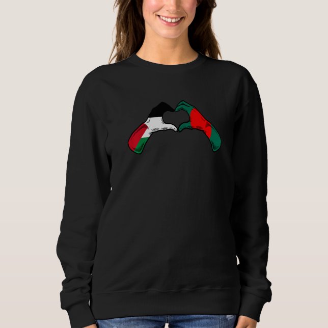 Camiseta Palestine Bangladesh Flag  Palestinian Bangladeshi (Frente)