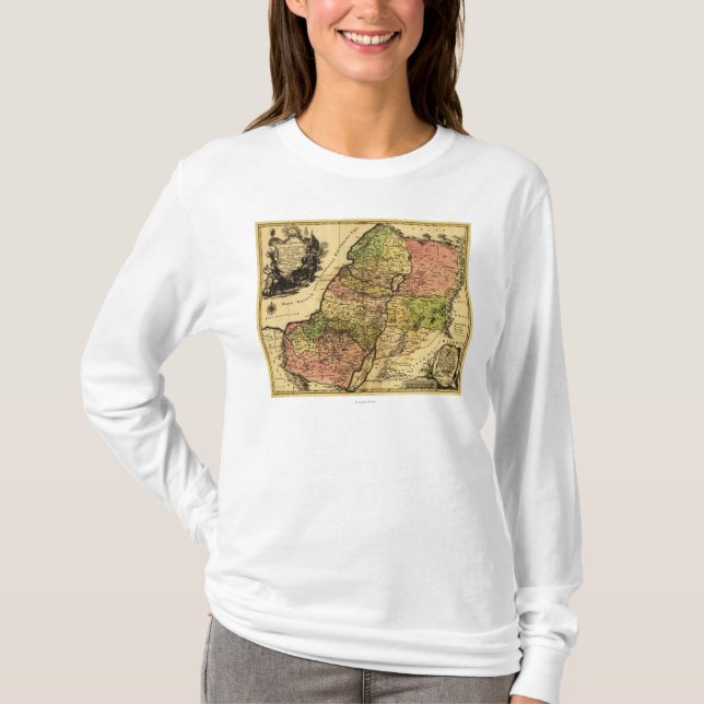 Camiseta PalestinePanoramic MapPalestine 4 (Frente)