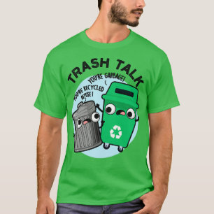 Camiseta Palestra de lixo Engraçado Caixa de lixo 1