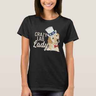 Camiseta Palestra Louca Para Uma Mulher De Laboratório Ama