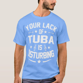 Camiseta Palestrante do Tuba Perturbando a citação engraçad
