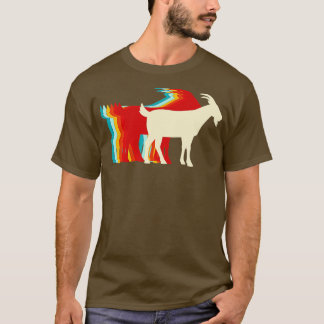 Camiseta Paleta de cores do Retro Billy Goat