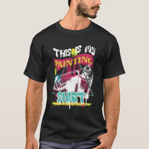 Camiseta Paleta De Pintura É Minha Pintura