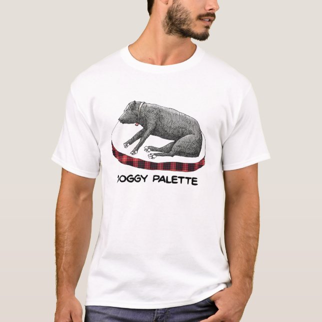 Camiseta Paleta do CÃO de OTIS (Frente)
