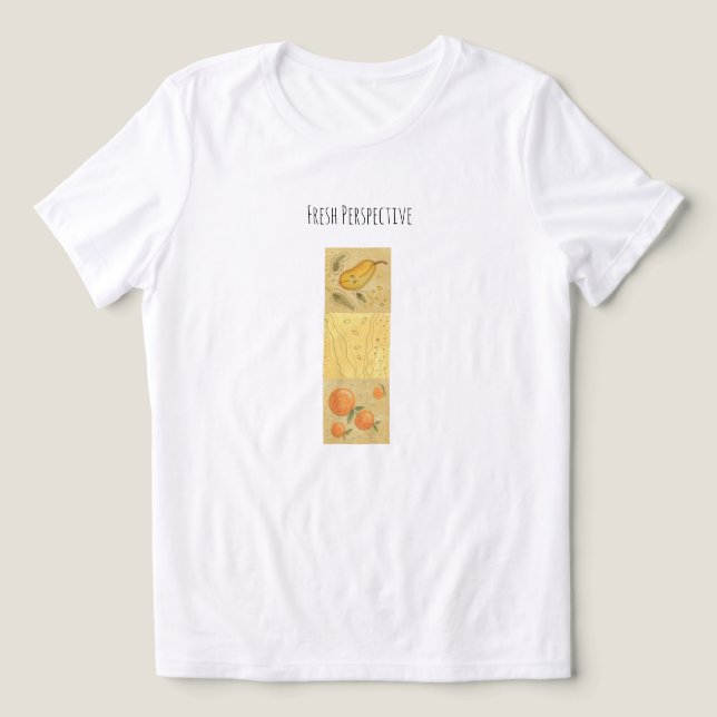 Camiseta paleta flexível das frutas de verão (Design frontal)