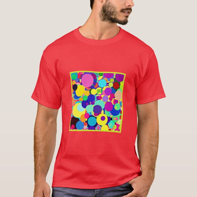 Camiseta Paleta Lively Abstrato (Frente)