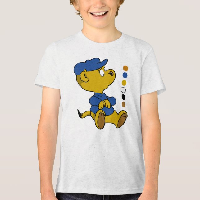 Camiseta Palete de cores de Ferald (Frente)
