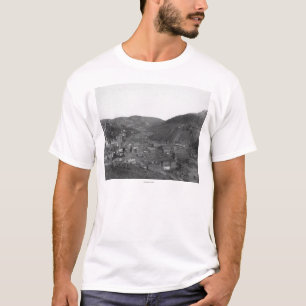 Camiseta Palha da fotografia do monte de Livingston
