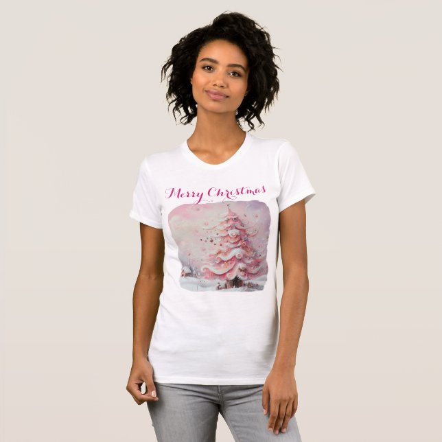 Camiseta Palha de Natal Impressionante e Impressionante, Ro (Frente Completa)