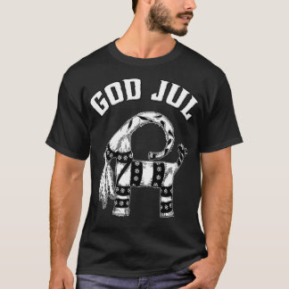 Camiseta Palha de Natal Sueca Capim Deus Jul Nórdico Julboc