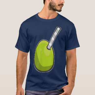 Camiseta Palha vegetal Berry Pun Frutas de Verão Engraçado
