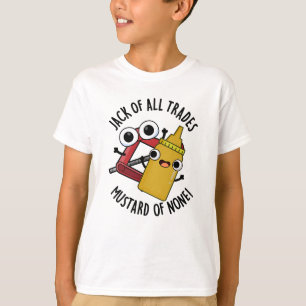 Camiseta Palhaçada engraçada de Jack Of All Trades Mostarda