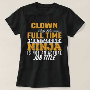 Camiseta Palhaço