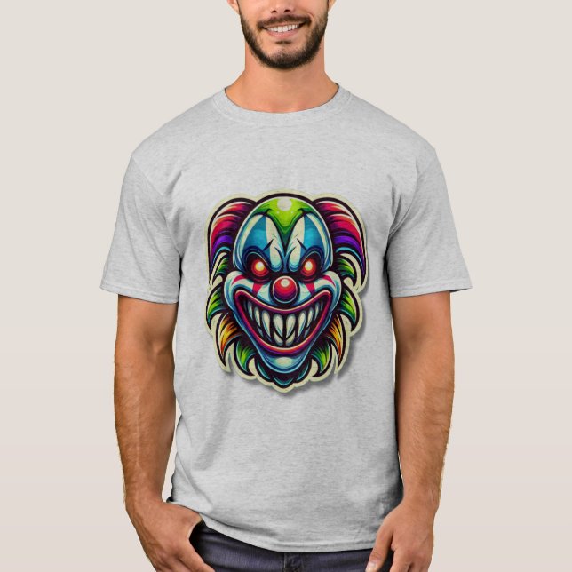 Camiseta Palhaço Assustador (Frente)