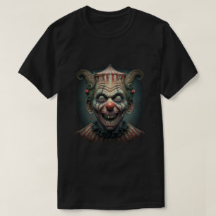 Camiseta Palhaço Assustador com Grin Assustador